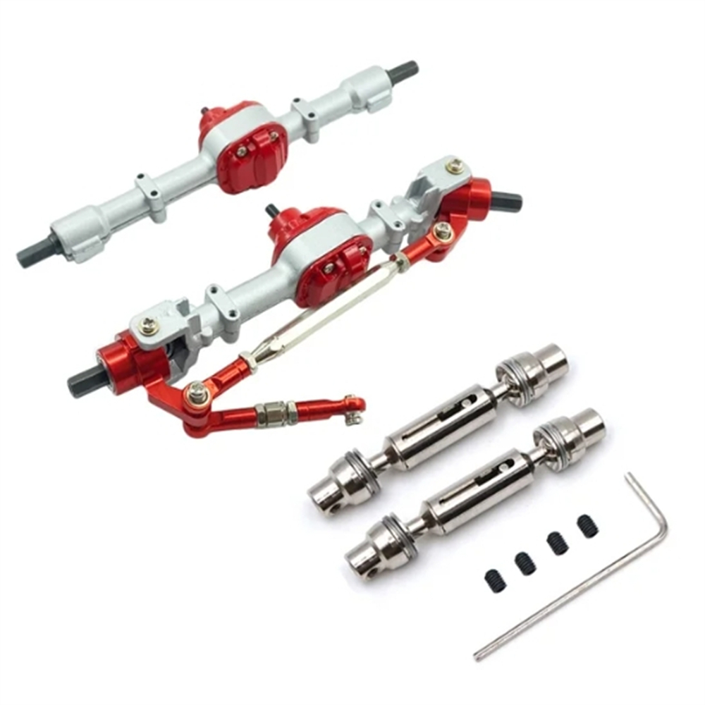 For MN D90 D91 D96 D99S MN-90 MN99S Metal Front and Rear Axle With ...