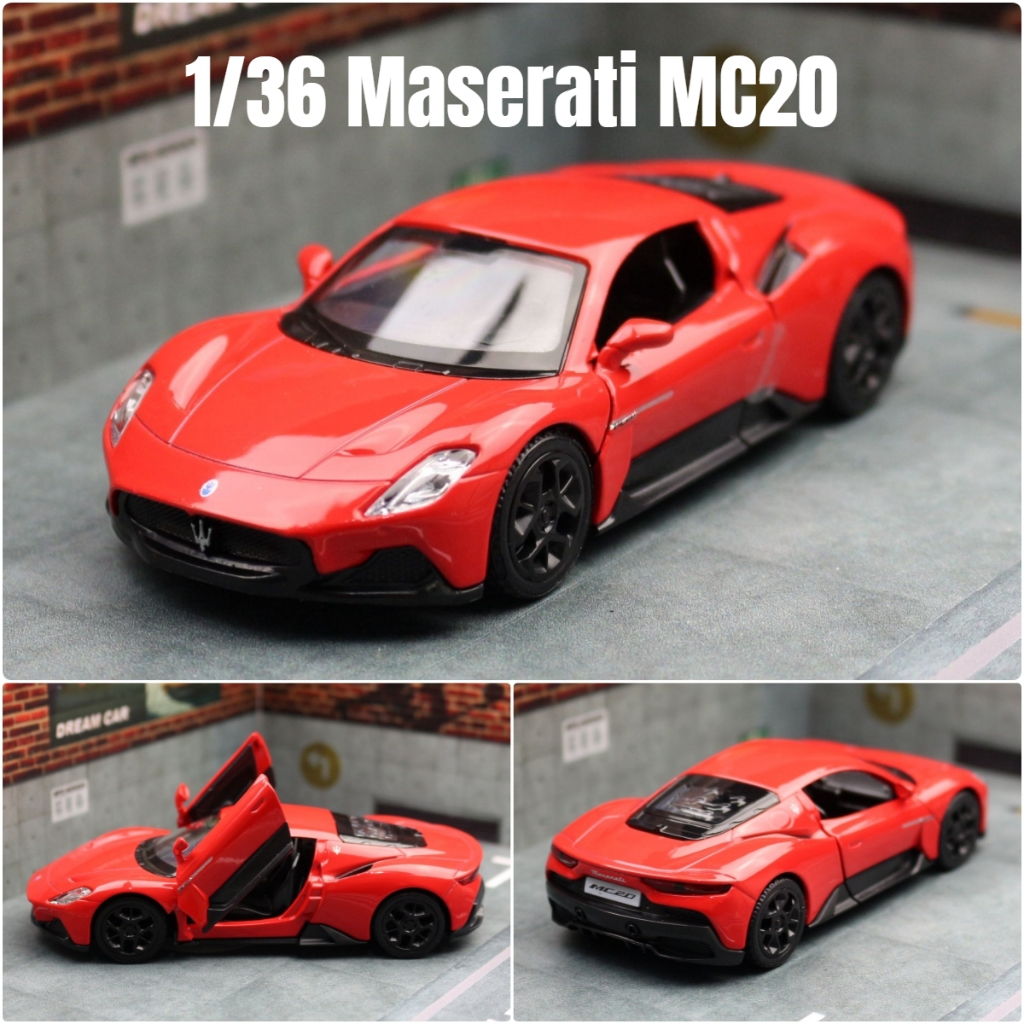 Miniature Maserati GranTurismo MC Stradale 1/43 – Leo Models – Métal – Cadeau Kawaii