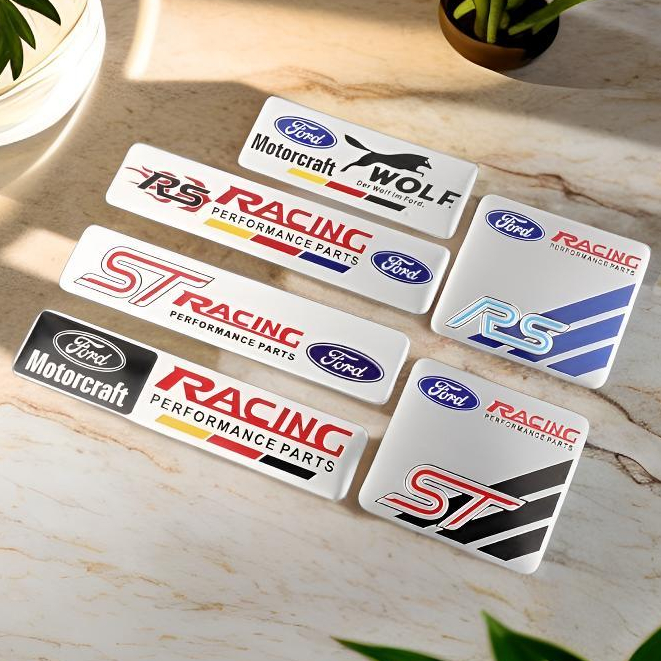Metal Car Body Nameplate Sticker Auto Rear Emblem Badge Trunk Scratch ...