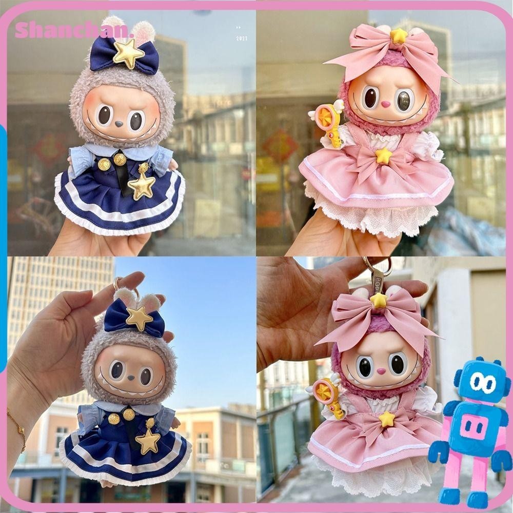 3-teiliges Puppenkleidung Set Für 17cm Puppen - Süße Outfits In Hellblau