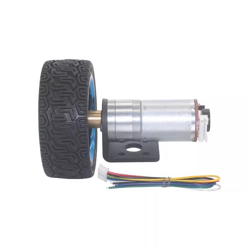 Jga25-370 DC Gear Motor with Encoder Speed Measurement Code Disc Strong ...