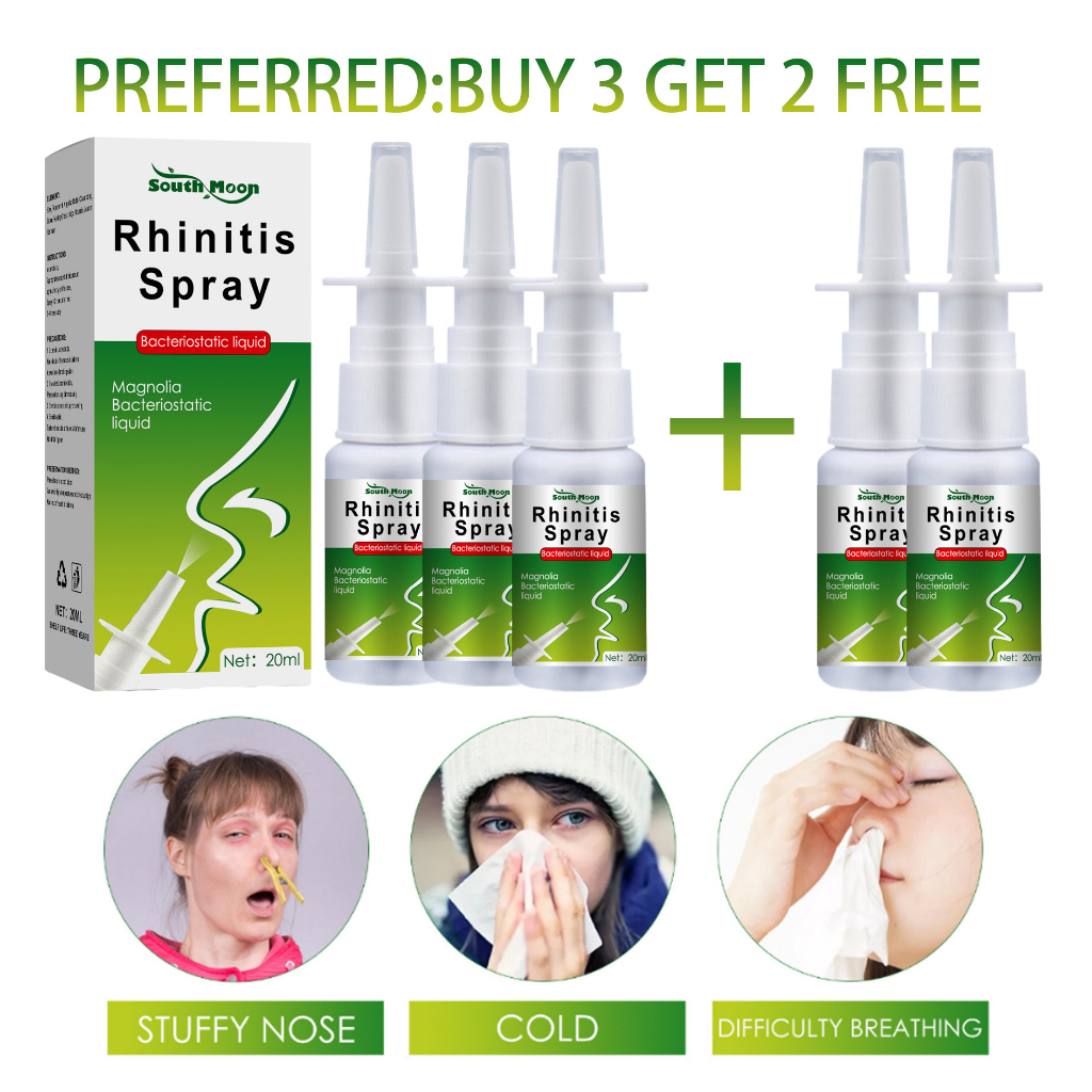 Rhinitis nasal Spray Treatment Nose Nasal Congestion Runny Sinus Rinse ...