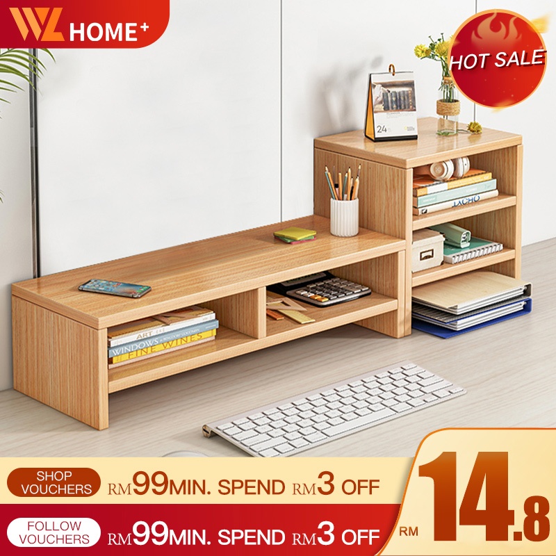 Monitor Stand Computer Rack Monitor Riser Table Top Rack Monitor Stand ...