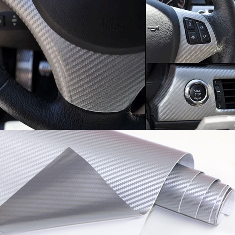36 x 60 Inch Gunmetal Brushed Aluminum Vinyl Wrap Roll Decal Air