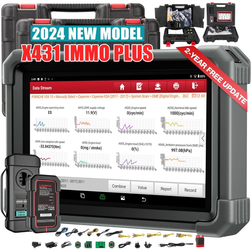 2025 launch x431 immo plus with prog3 tool all system diagnostics ecu