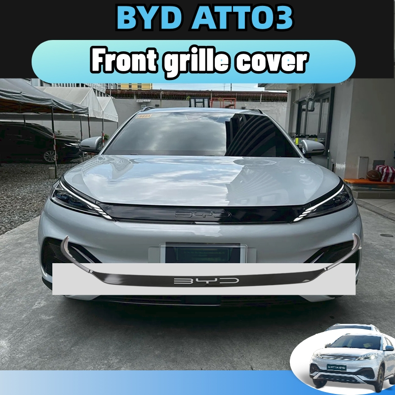 Byd atto3 2023 grille decorative strip black warrior blackened front ...