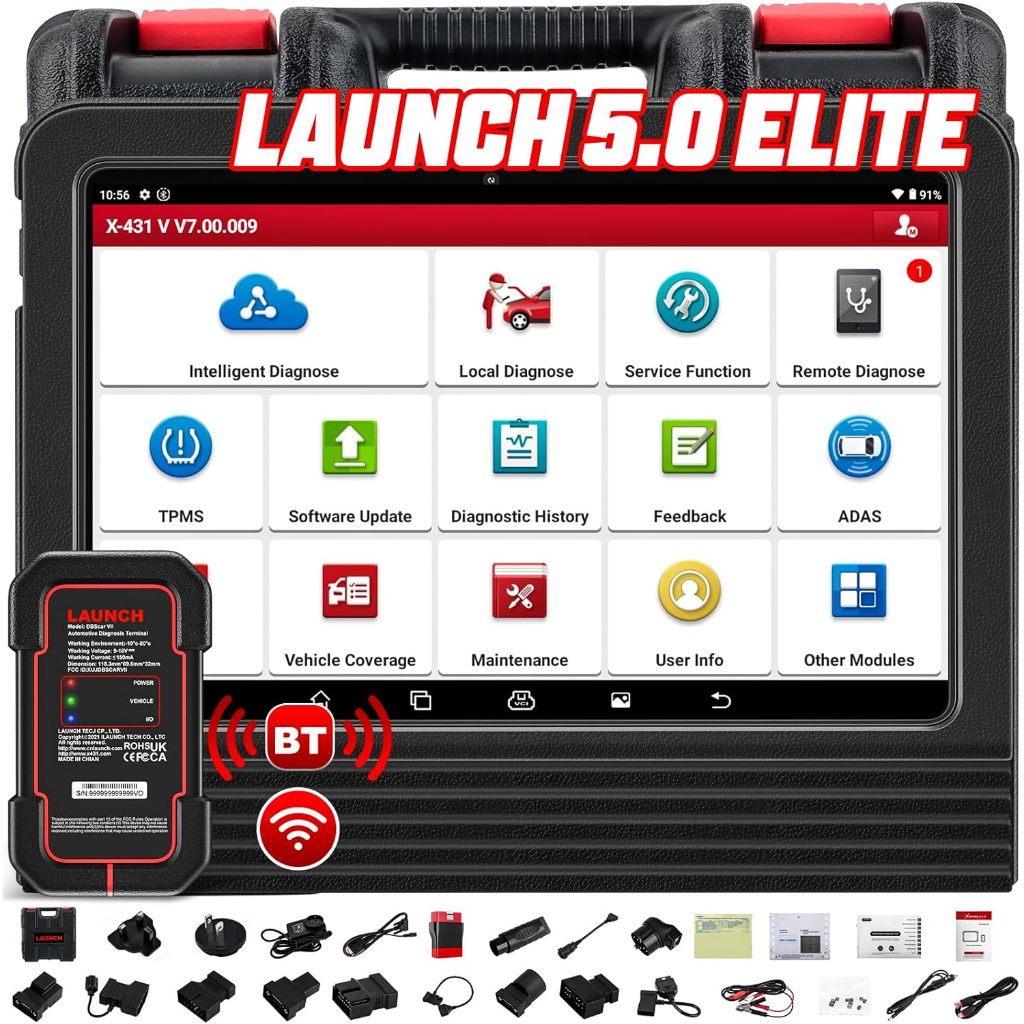 LAUNCH X431 V Pro 5.0 Elite 2024 New Gen. Oem Bluetooth Bidirectional ...