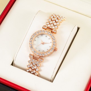 Hot Sale Ladies Bracelet Rhinestone English Watch Casual Fashion All 