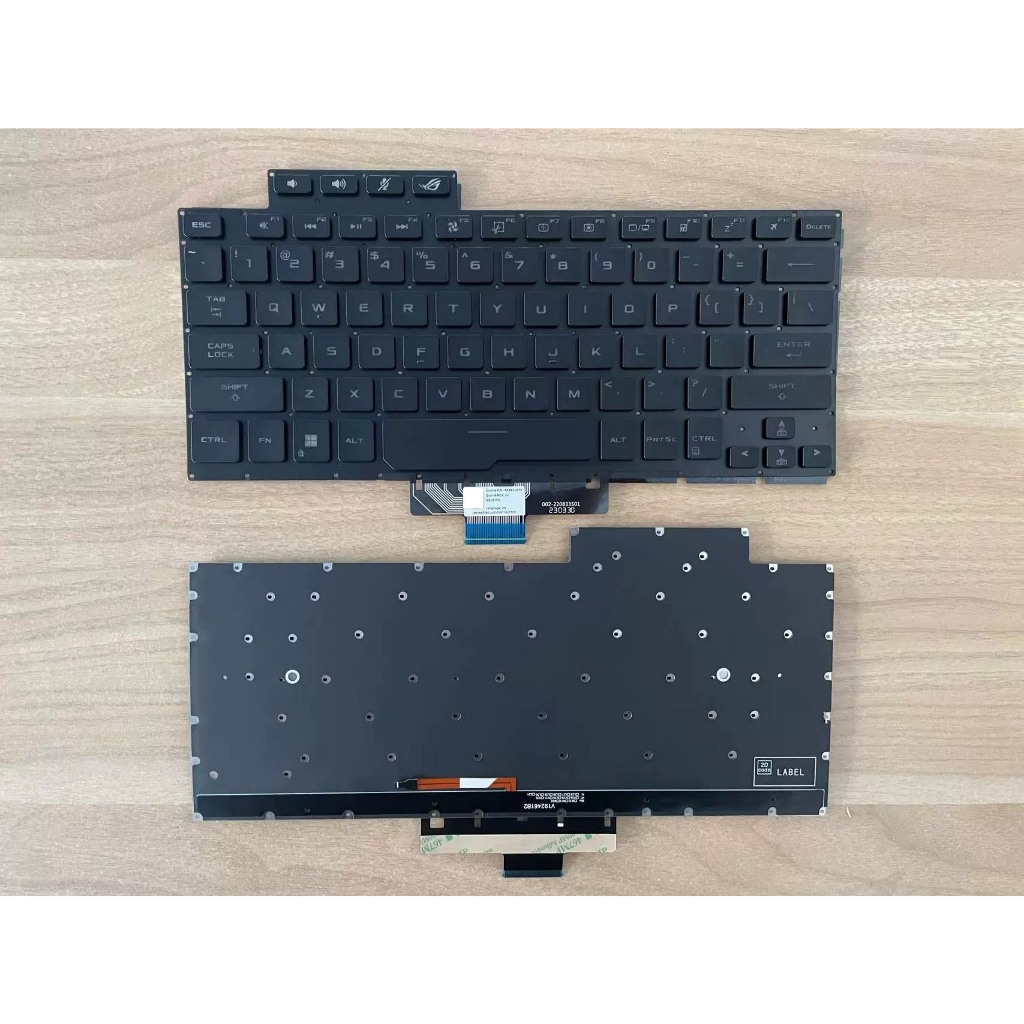 CASEDAO Cover Per Tastiera In Silicone Per ASUS ROG Zephyrus G14 (14 Pollici) – Modelli GA401, Ultra Sottile 0,3 Mm, Antipolvere, Blu