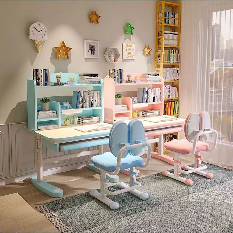 R6 and Ergonomic Set, R6 Children Height Adjustable Student Table With ...