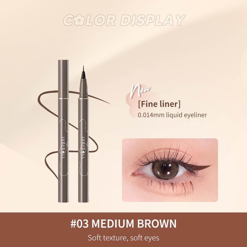 JUDYDOLL Slim Liquid Eyeliner Ultrafine Skinny Waterproof Quickdrying