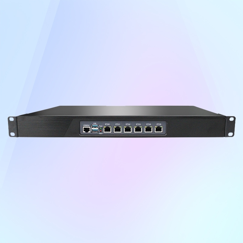 1U N5105 Network Security Rack-Mounted 6X2.5Gbe Commercial Home Gateway ...