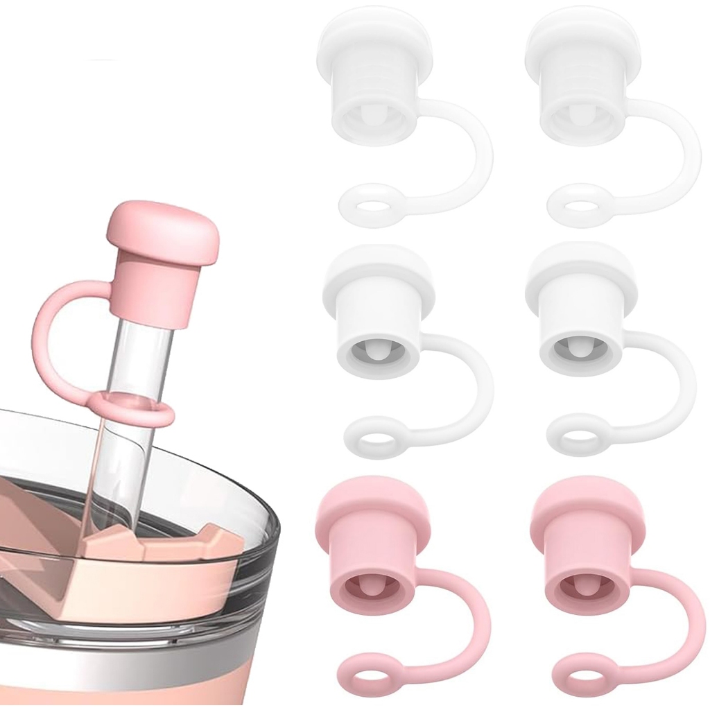 Adjustable Straw Cover for Diameter 6mm-10mm Straw, Silicone Straw ...