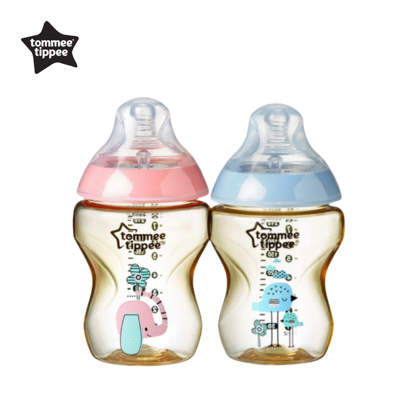 Tommee Tippee Closer To Nature Feeding Bottle Wide Neck PPSU Baby