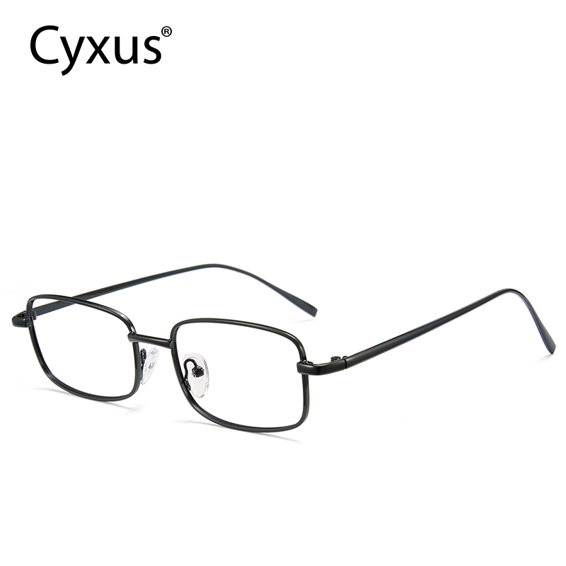 Cyxus Anti Blue Light Glasses Rectangular Narrow Version Radiation Protection Computer Glasses 3537