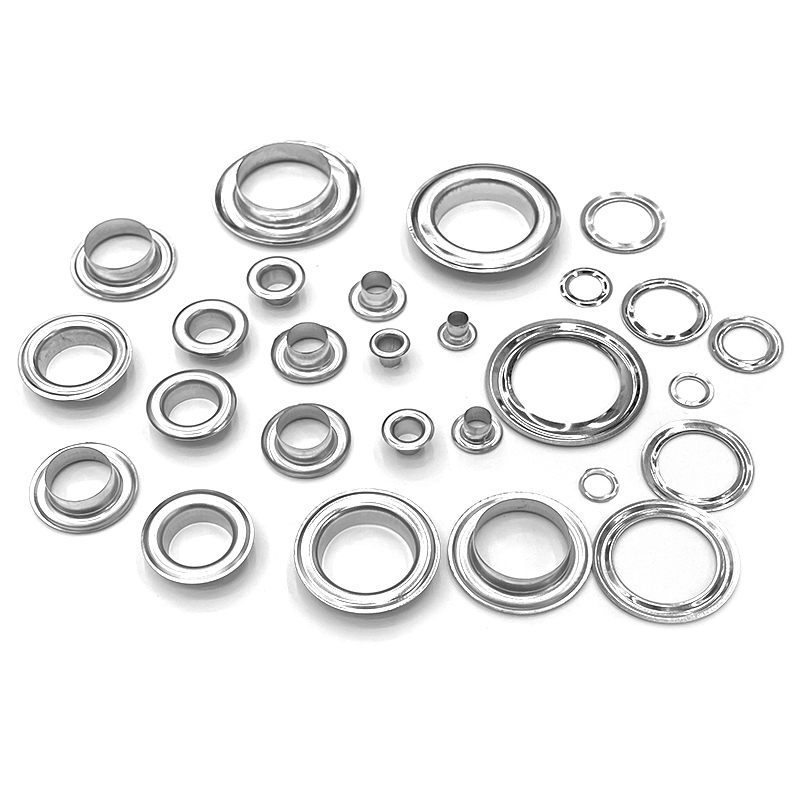 Stainless Steel Eyelets Button 4-20 mm Metal Shoe Eye Buckle Leather ...