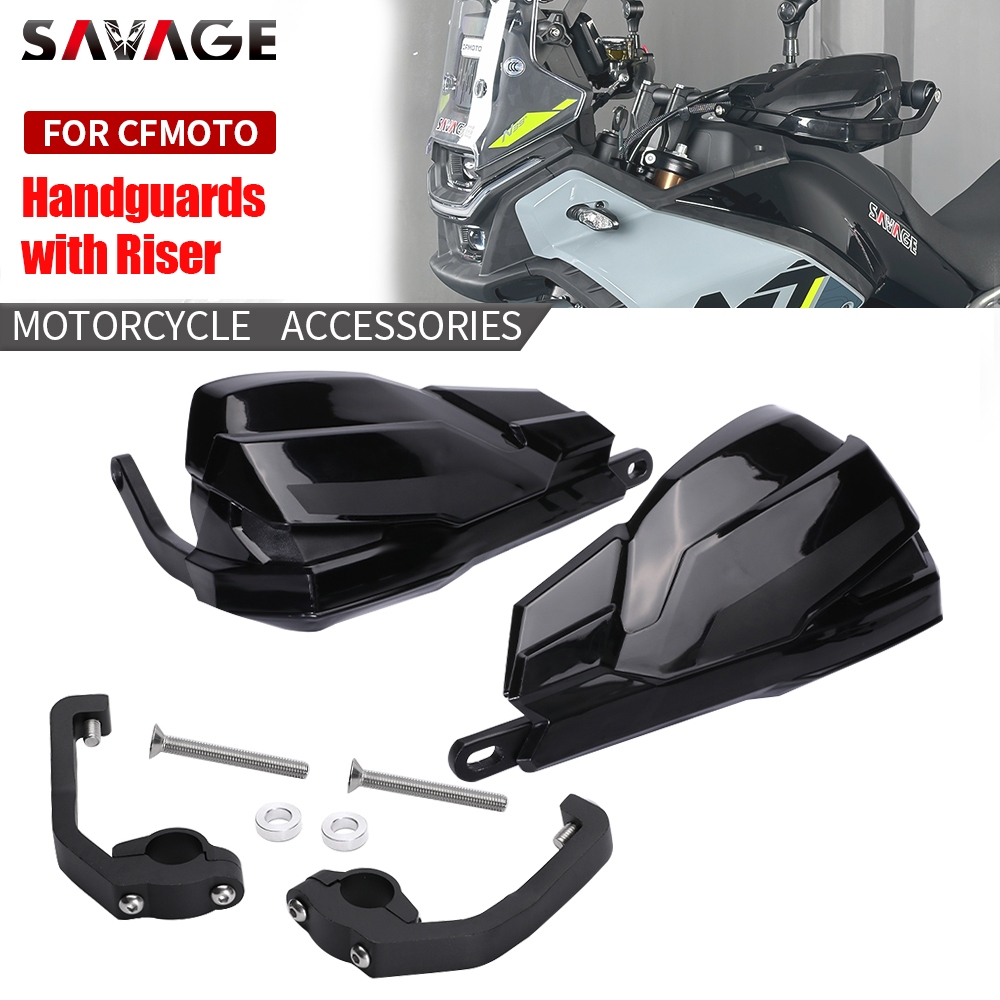 Handlebar Handguards with Riser For CFMOTO 450MT 2024 Motorcycle Hand ...