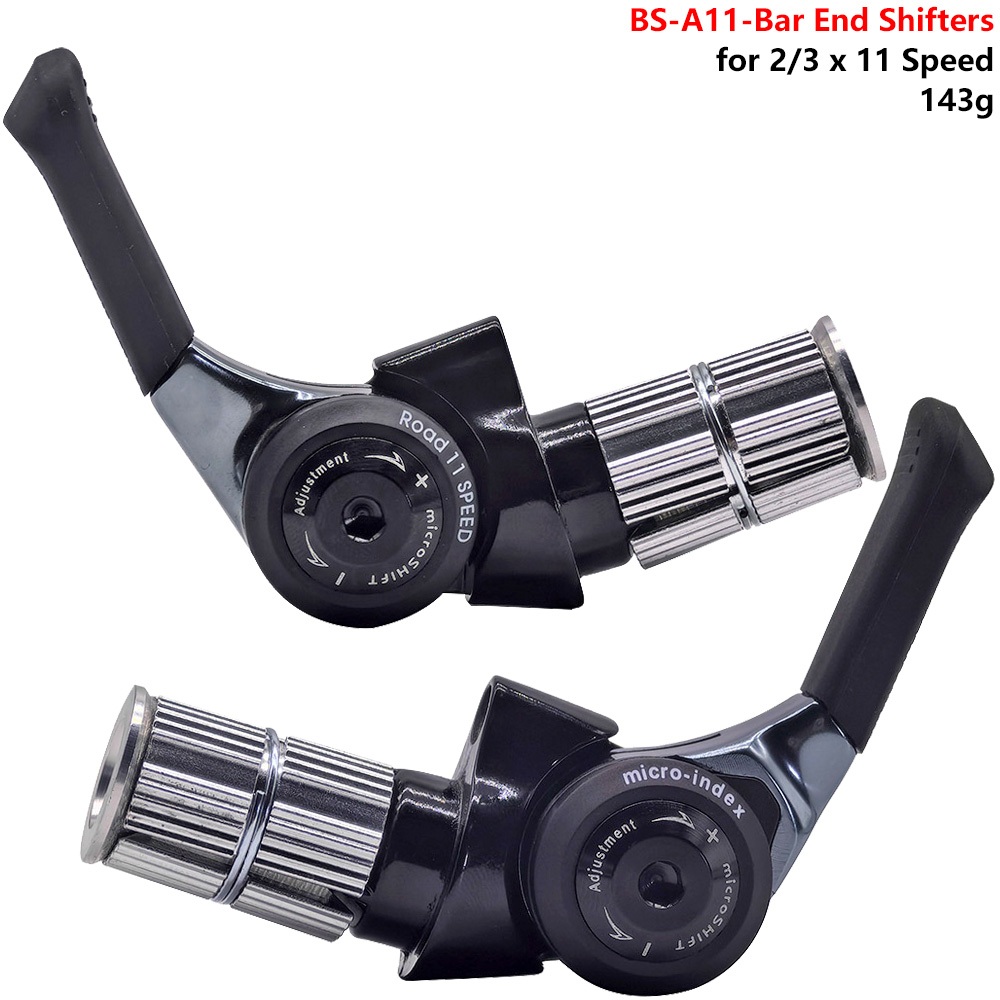 Microshift 9 speed bar end shifters clearance