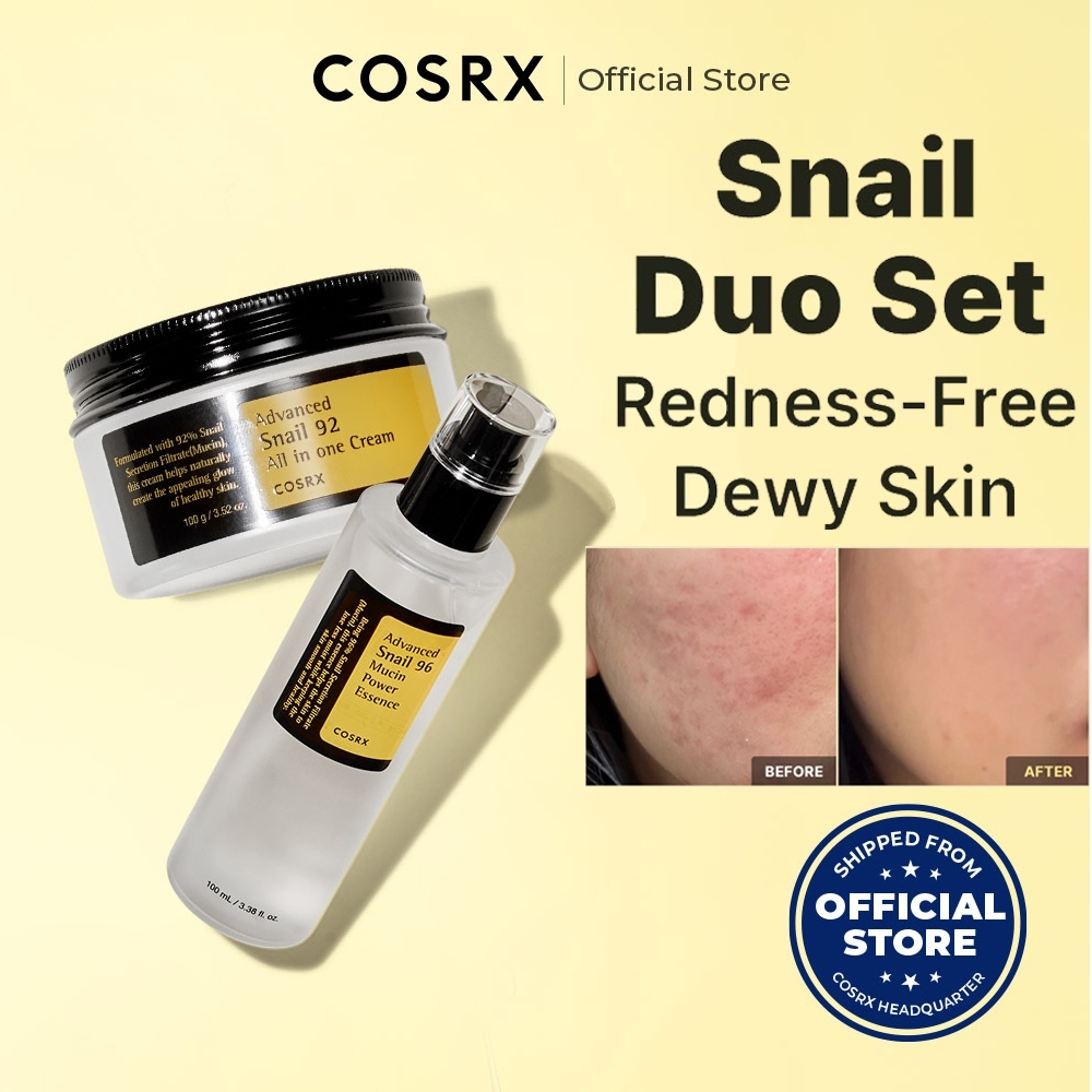 COSRX Advanced Snail 96 Mucin Power Essence Advanced Snail 92 All in one Cream Hydrating Anti