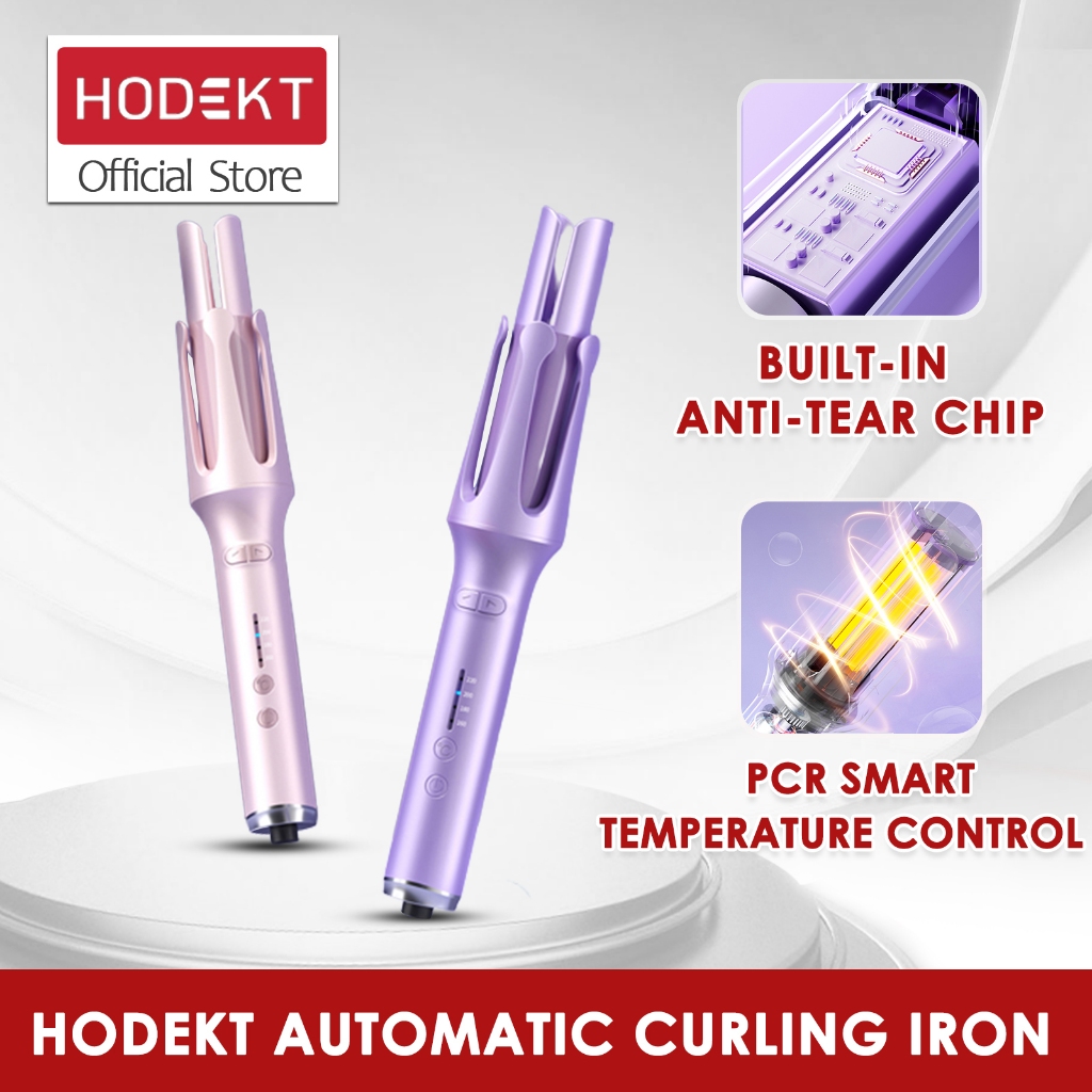 HODEKT Automatic Iron Ceramic Hair Curler Automatic Iron Ceramic Hair Curler Hair Styling Hair Curler Roller Keriting Rambut Alat Rambut Shopee Malaysia