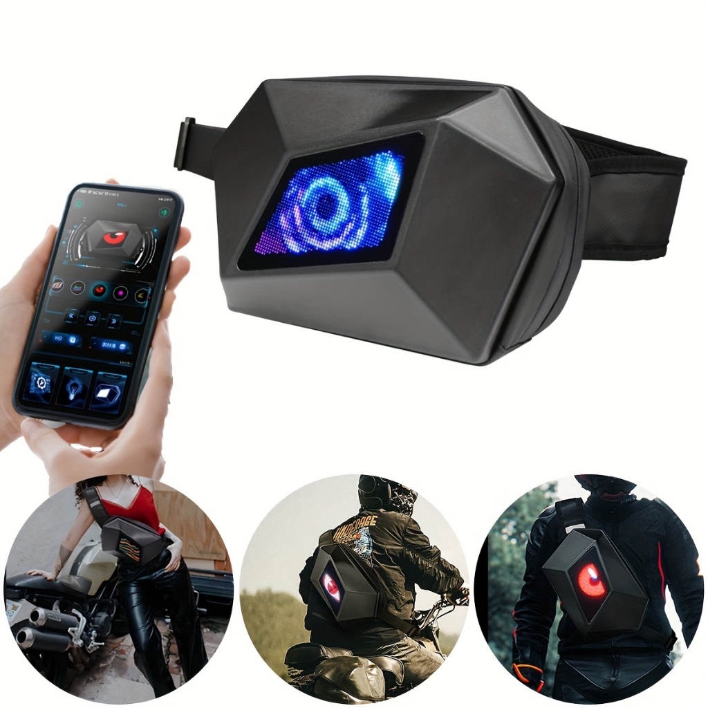 [Ready Stock] LED Knight Strap Bag and LED Eye Waterproof Highlights ...