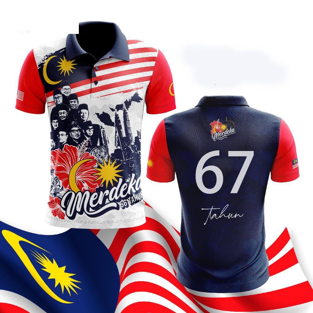 MERDEKA 67 SHIRT ALL PM (SPECIAL DESIGN FOR MERDEKA 67, 2024 MALAYSIA ...