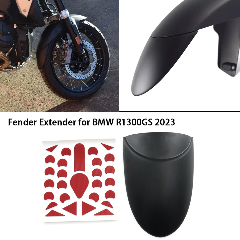 New Motorcycle Accessories Front Mudguard Fender Extender Extension For ...
