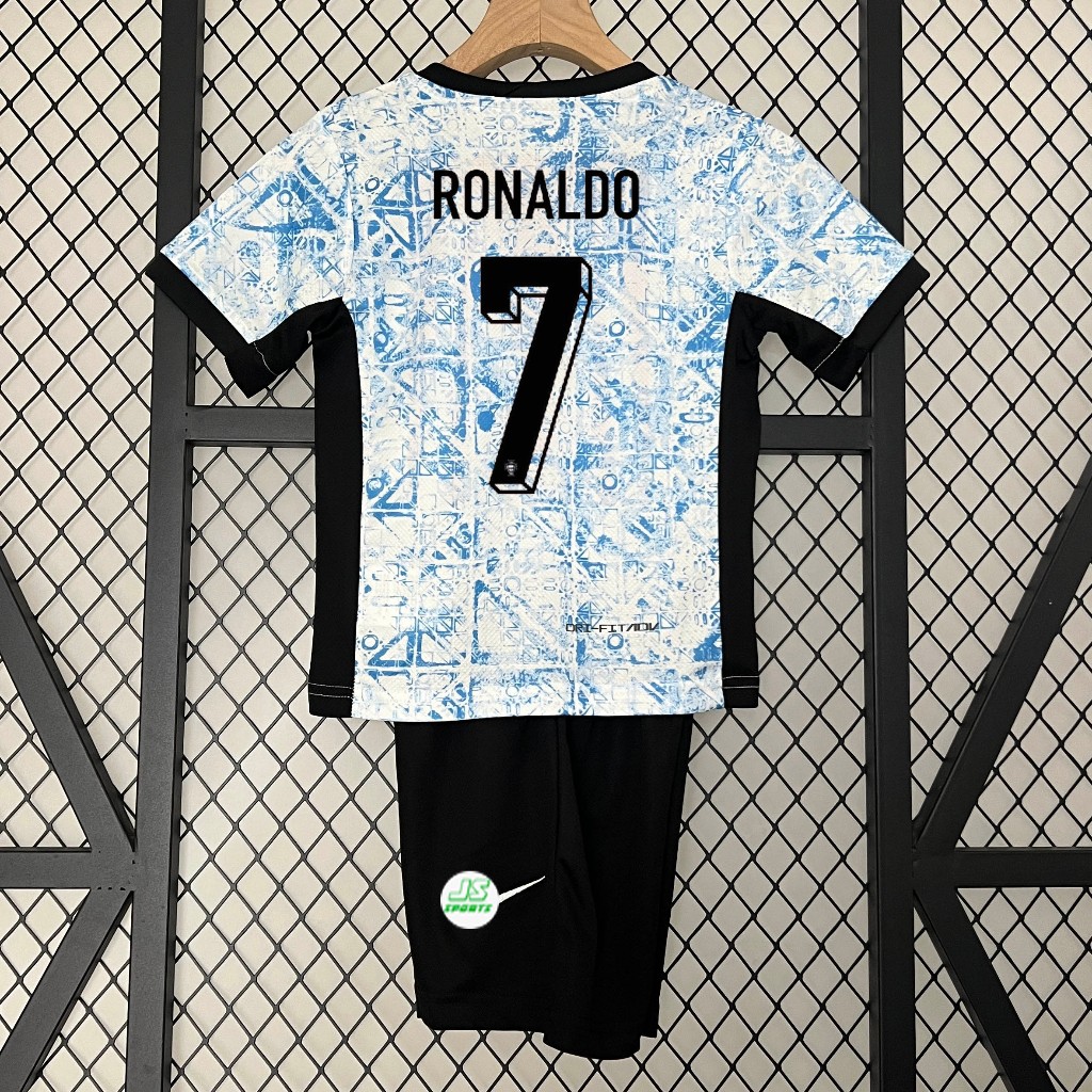 24/25 Po0rtugal Jersey kids 3-15 years old- football shirt for cr7 ...