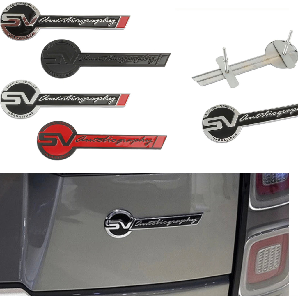 thumbnail image 2 of NEW GR Metal Car Front Grille Emblem Auto Side Rear Decorative Sticker 2 of 12