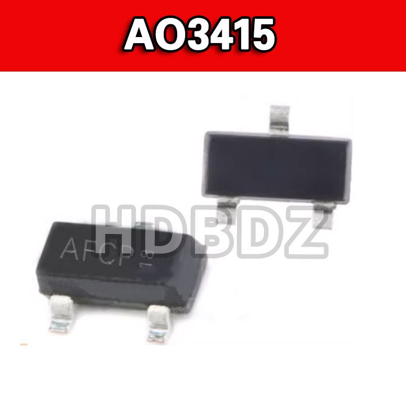 20 pezzi AO3415 AFKA IC SOT-23 NUOVO STOCK USA! -20V -4A Mosfet