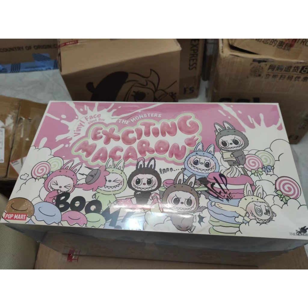 エキサイティングマカロン 6体セット POP MART 【ポイント5倍】 正規品 即納 THE MONSTERS Exciting