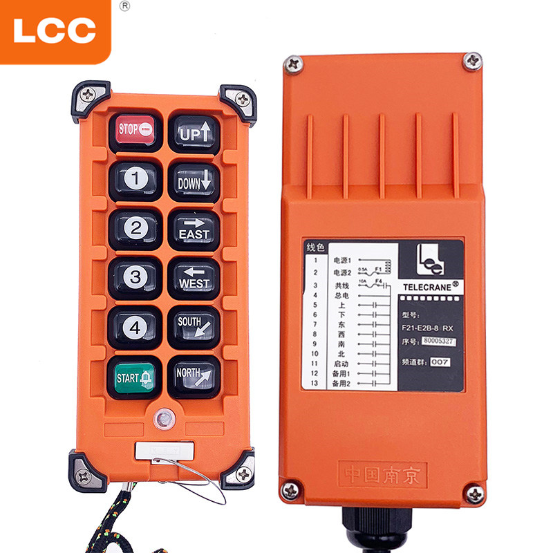 LCC F21-E2B Industrial Wireless Remote Control for Electric Cranes and ...
