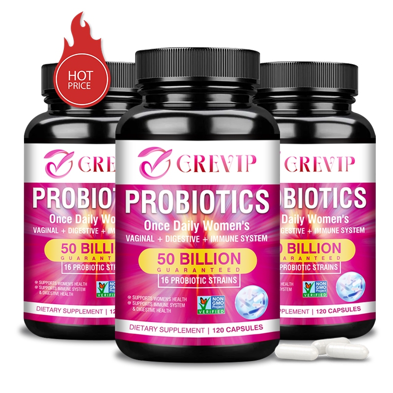 PROBIOTICS - Probiotics for Women - 120 Capsules - Benefits Metabolism ...