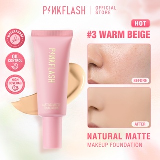Pinkflash OhMySelf Foundation Weightless Lasting All Day High Coverage Oil Control Matte