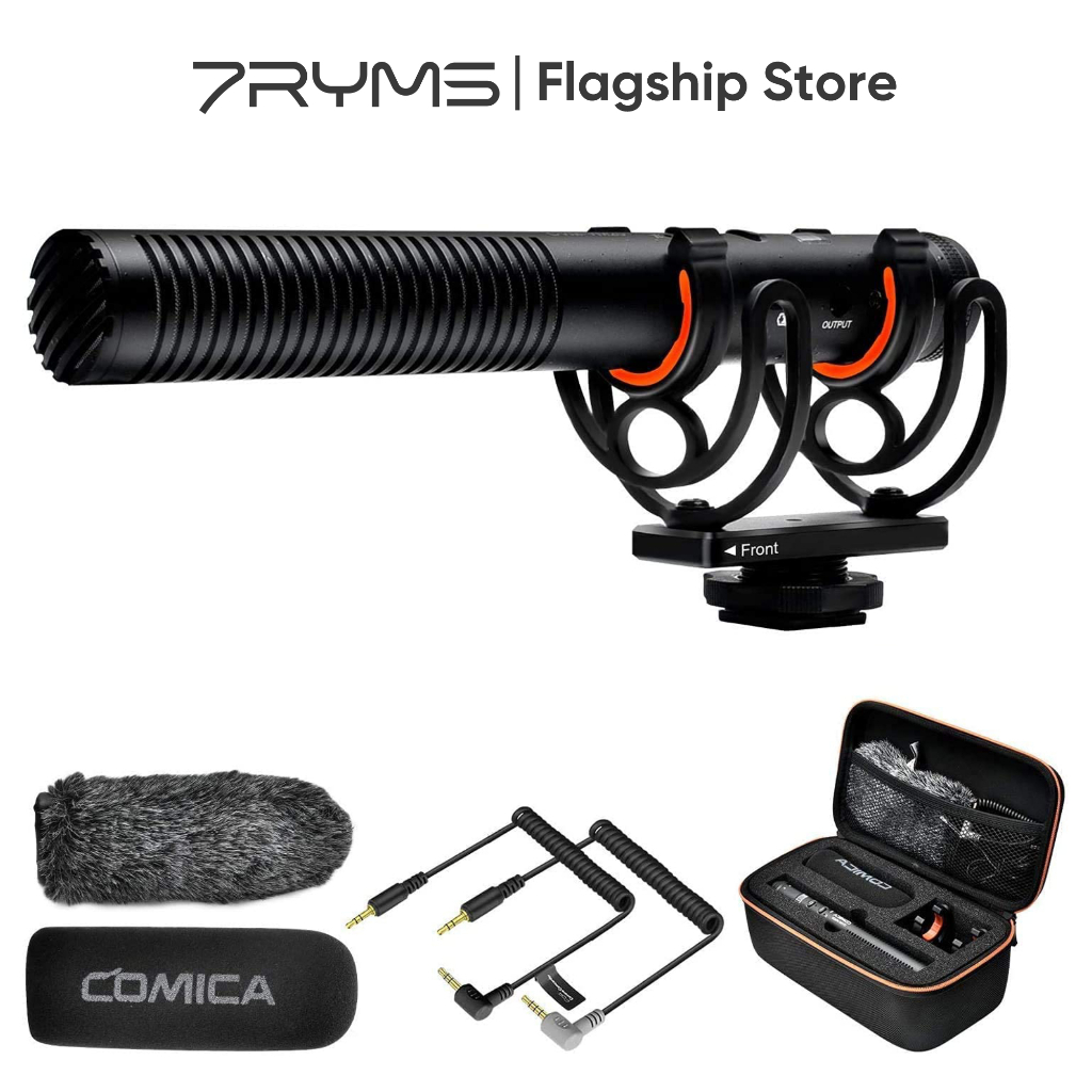 Comica VM20 Shotgun Microphone,Professional Super Cardioid Video ...
