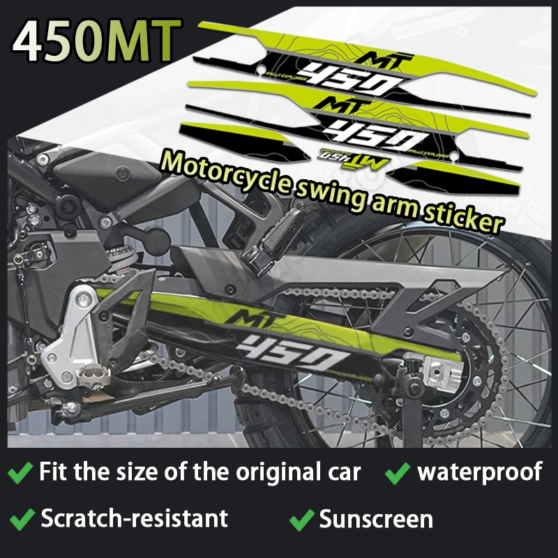 For CFMOTO 450MT 450 MT 2024 year 3M Motorcycle Swing arm Decal ...