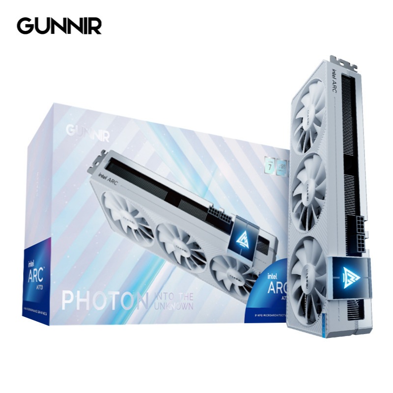 Blue Halberd GUNNIR Arc A770 Photon 16G OC W GDDR6 Game Graphics Card ...