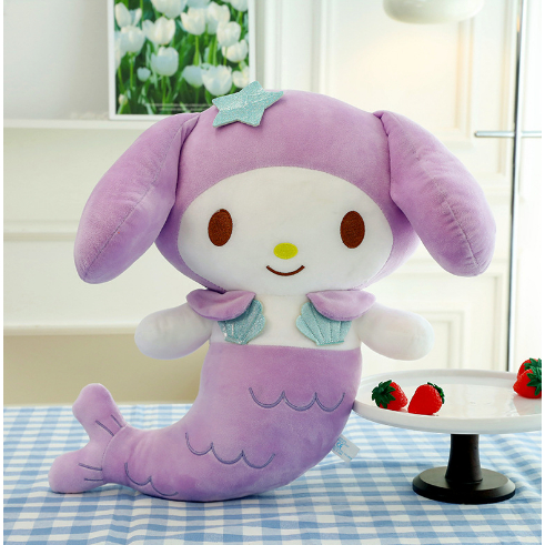 DCR Kuromi doll Kuromi mermaid Kuromi toy Kuromi plushie Melody plush