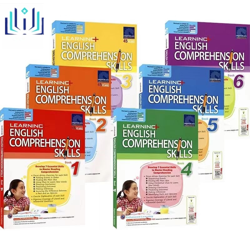 English Original “SAP Learning English Comprehension Skills Level 1/2/3 ...