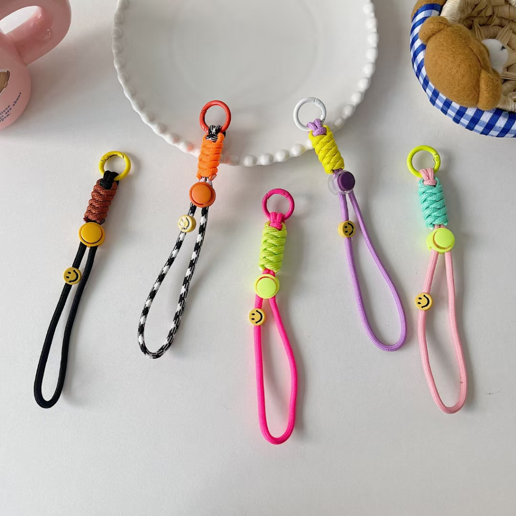 Universal Braided Mobile Phone Lanyard Strap Hanging Chain Ring Cord ...