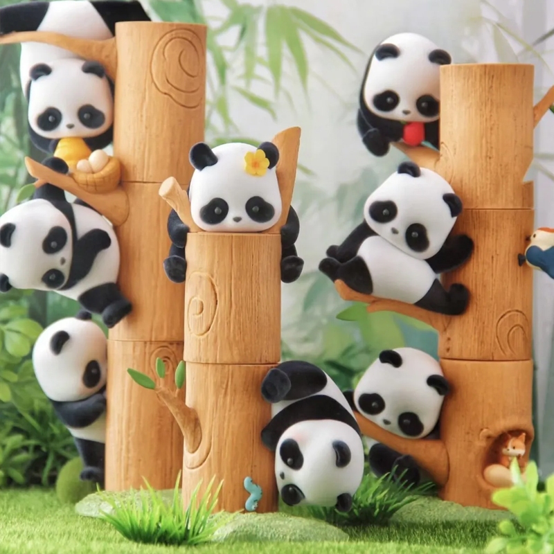 Original 52TOYS Panda Roll Fruit Tree Climbing Series Action Figure ...