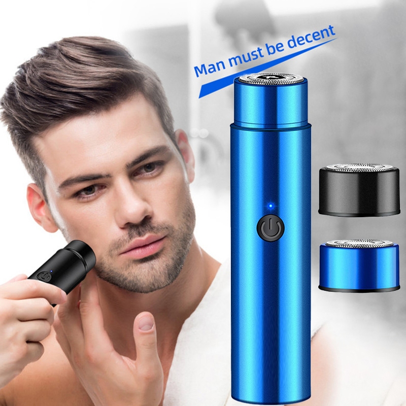 KEBIDU Mini Electric Shaver Automatic Razor Trimmer Portable Beard ...
