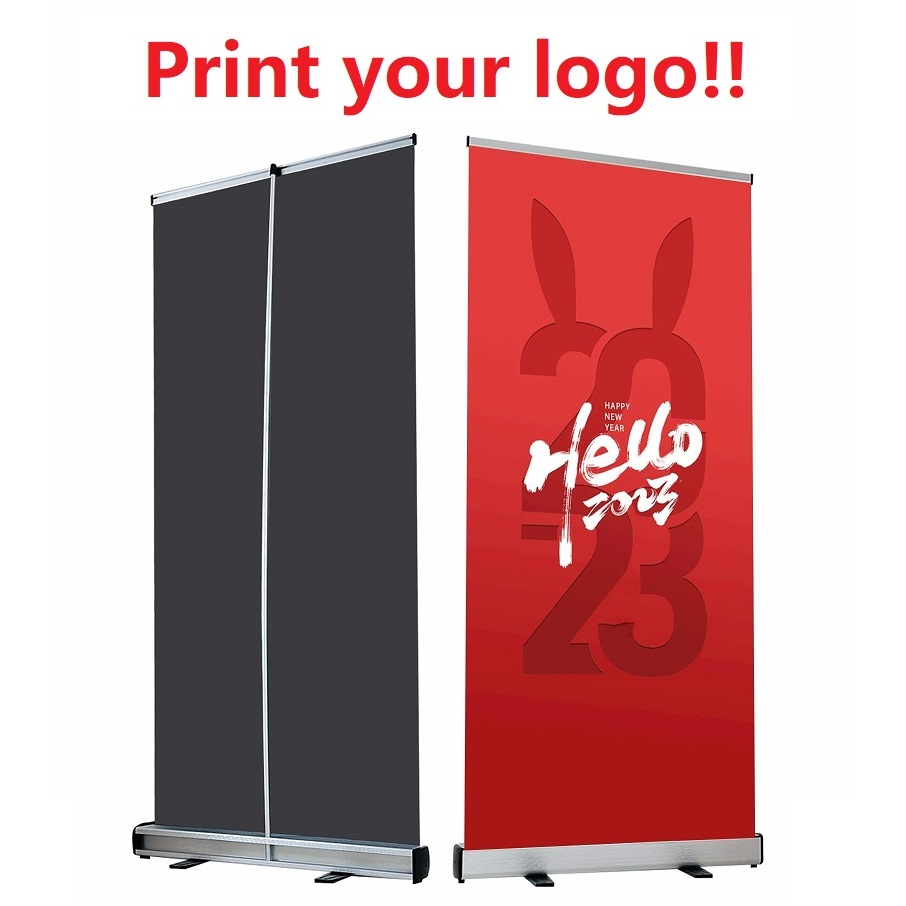 Retractable Banner Stand STANDARD Roll Up Banner Stand 33.5''x 80 ...