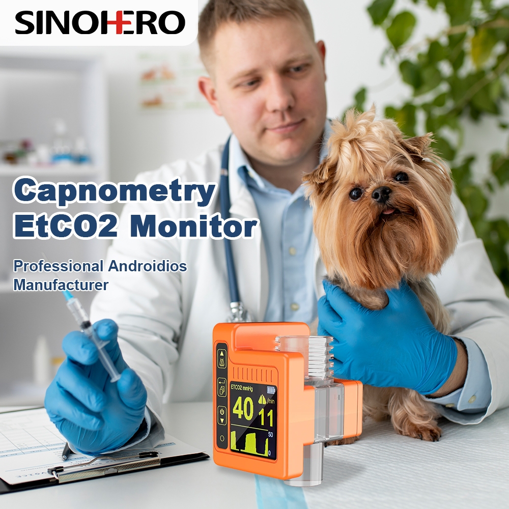 M1 Handheld Model Veterinary Capnograph ETCO2 Monitor Capnography ETCO2 ...