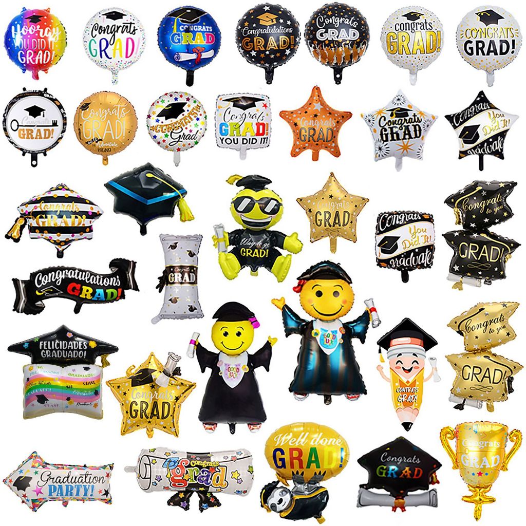 Grad Graduation Celebration Balloon Student Graduation Party Decoration ...