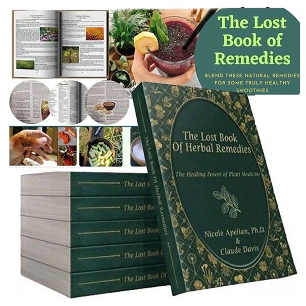 The Lost Book Of Herbal-Remedies by Dr. Nicole-Apelian. | Shopee Malaysia