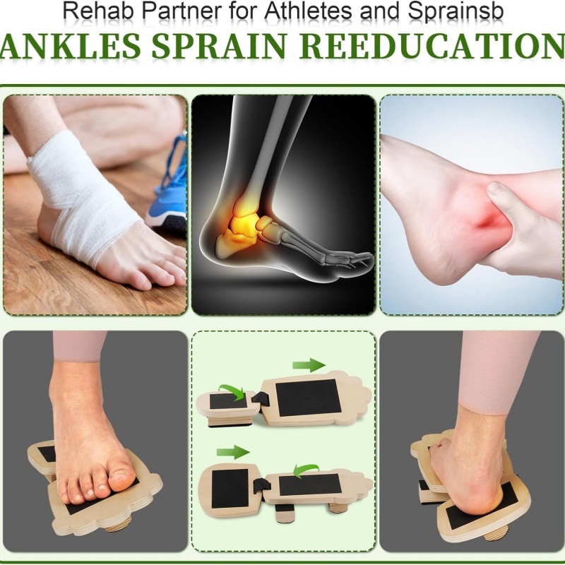 Ankle Foot Stretcher Balance Training Platform Anti Slip Posture Corrector | UK