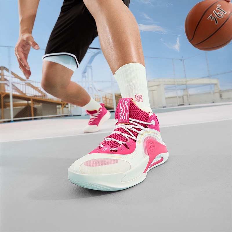 361 Degrees】 Zen Team Men Basketball Shoes High elasticity Shock