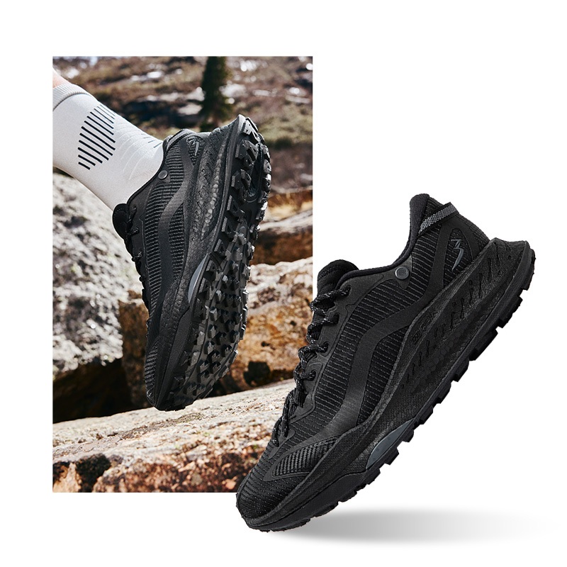 361 Degrees Wuxia Men Running Shoes Outdoor Cross-Country