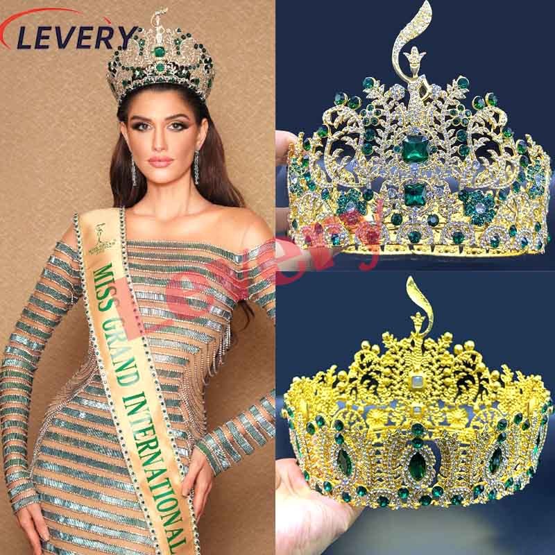 Levery New Miss Grand International 2023 Crown Round Wedding Pageant ...